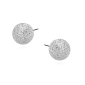 Cercei argint bobite 5 mm Diamond Cut DiAmanti Z0978_5-DIA